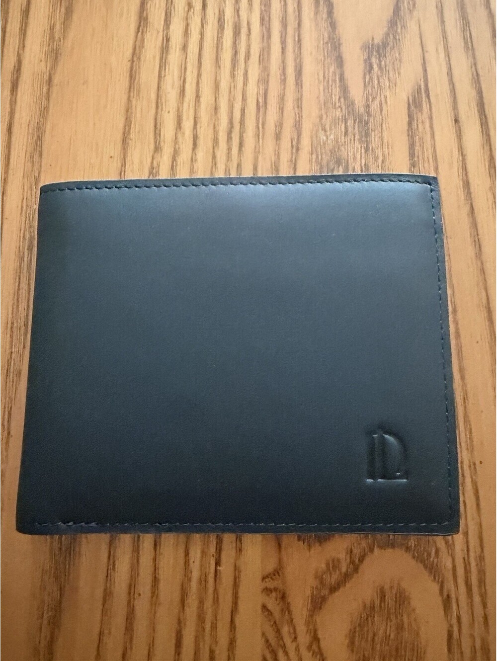 Longvadon 1407 Soft Leather Short Wallet 8CC Noir Profond NEW